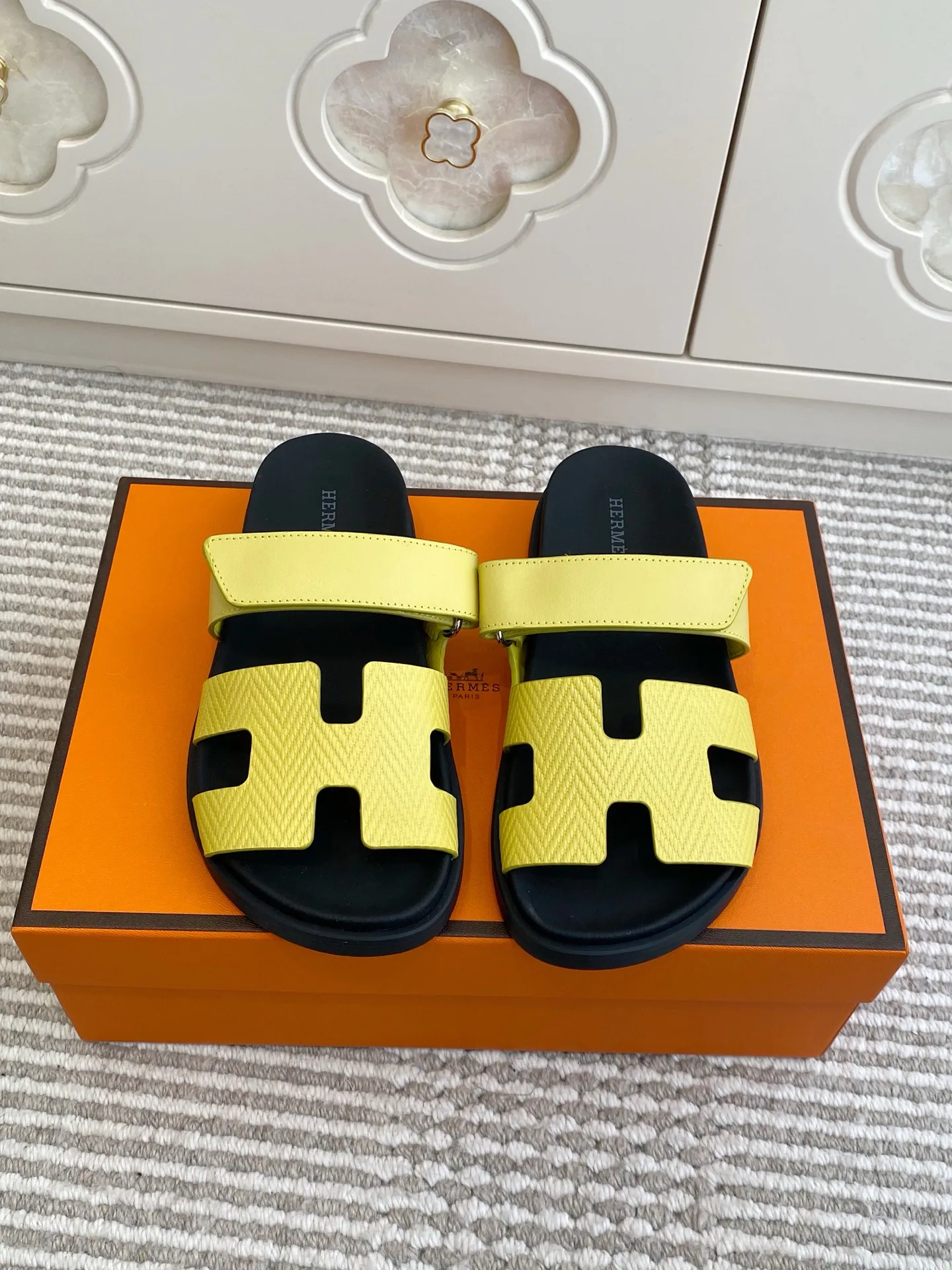 Шлепанцы Женские Hermes 1920478