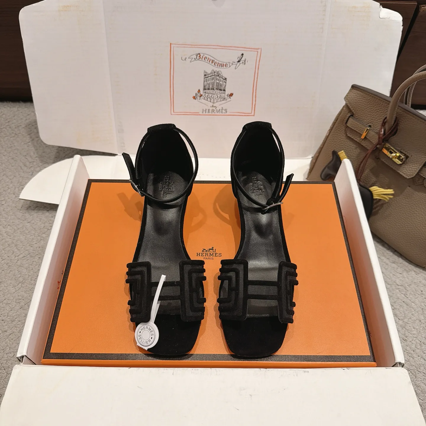 Босоножки Женские Hermes 17787146