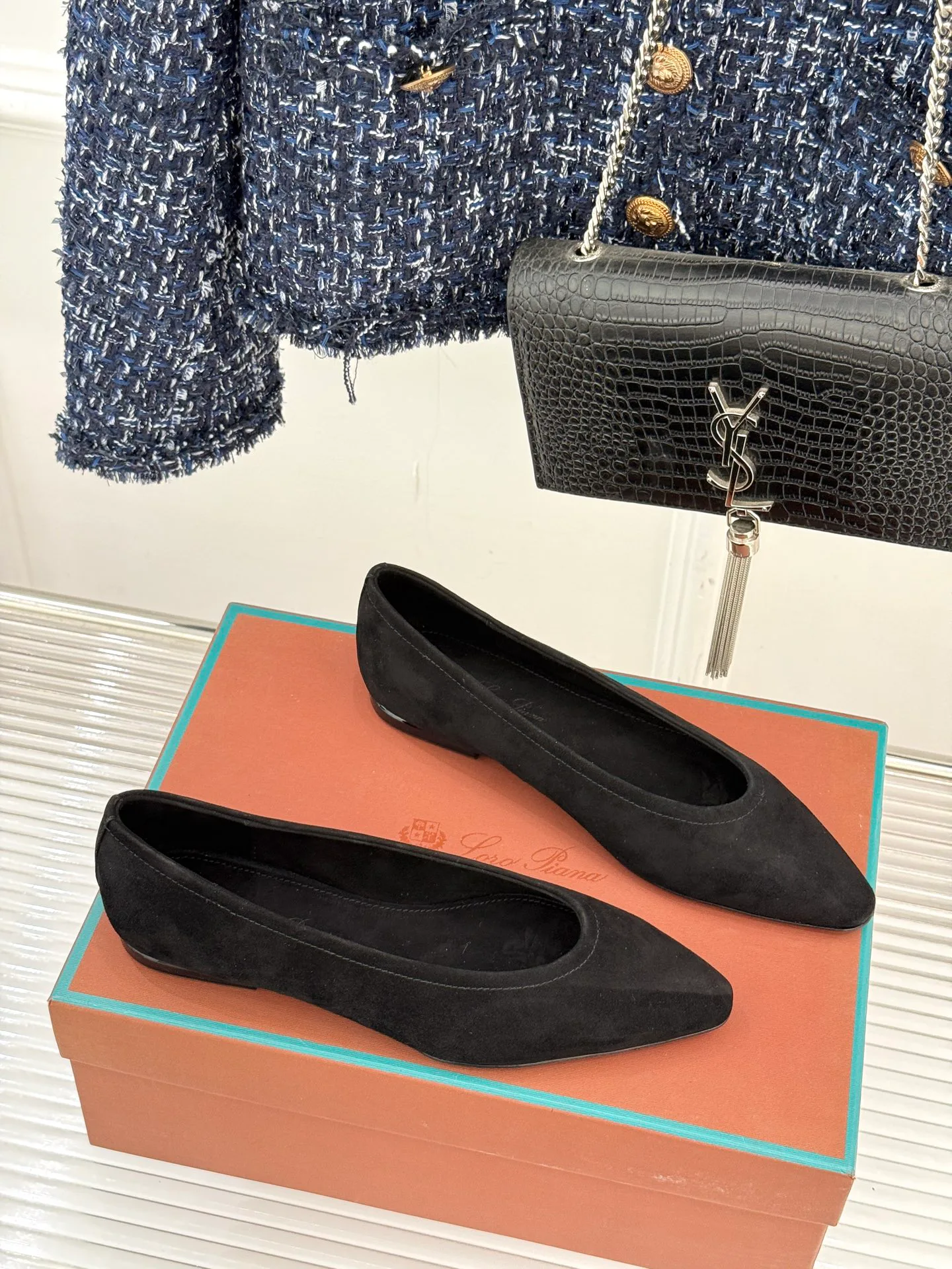 Туфли Женские Loro Piana 496224