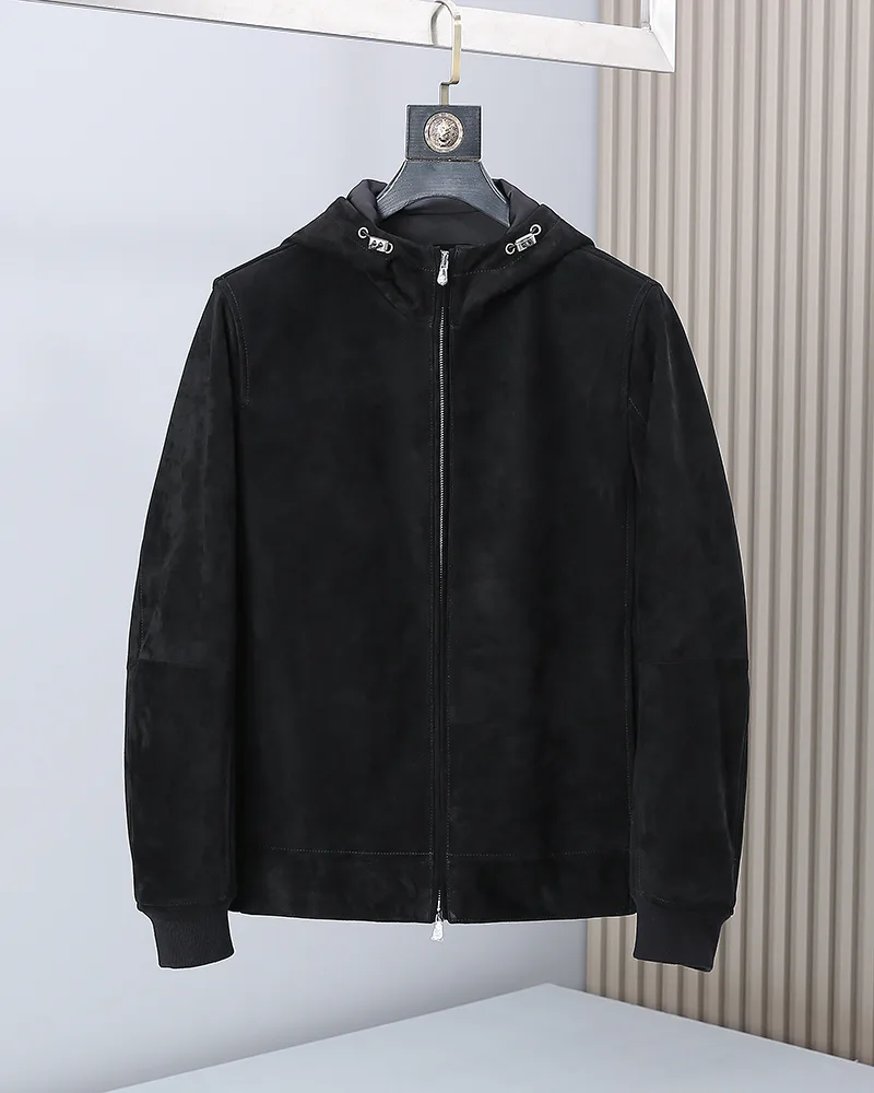 Кожаные Куртки И Дублёнки Мужские Brunello Cucinelli 5405402