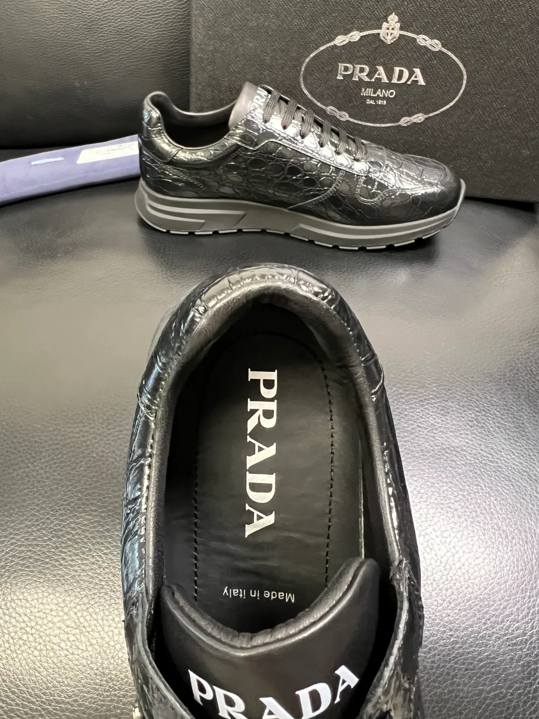 Кроссовки Мужские Prada 420074