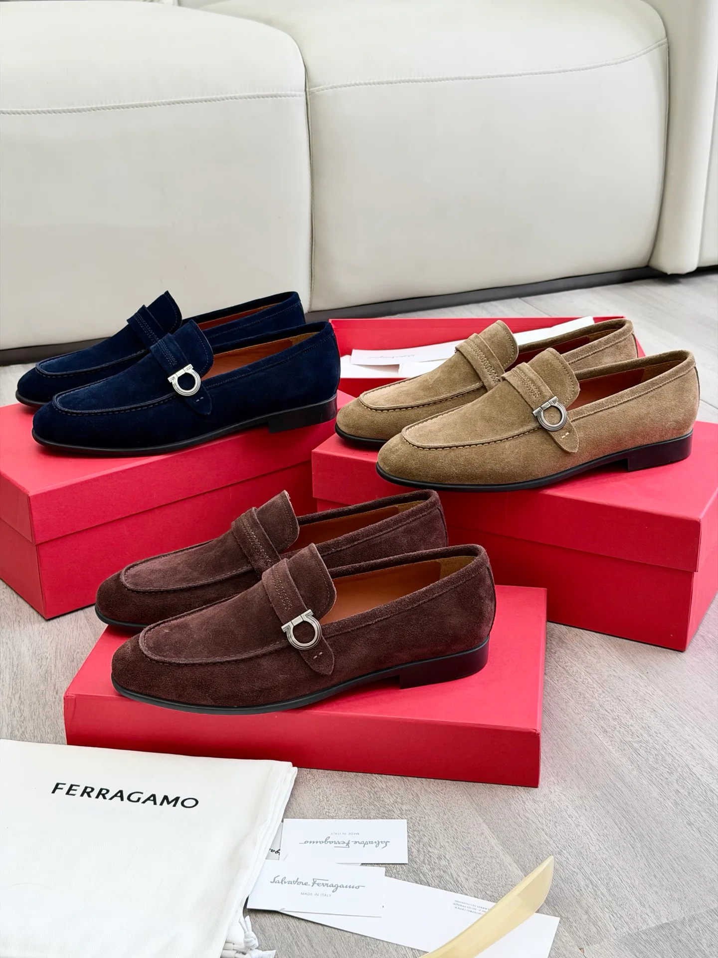 Лоферы И Туфли Мужские Salvatore Ferragamo 18751580