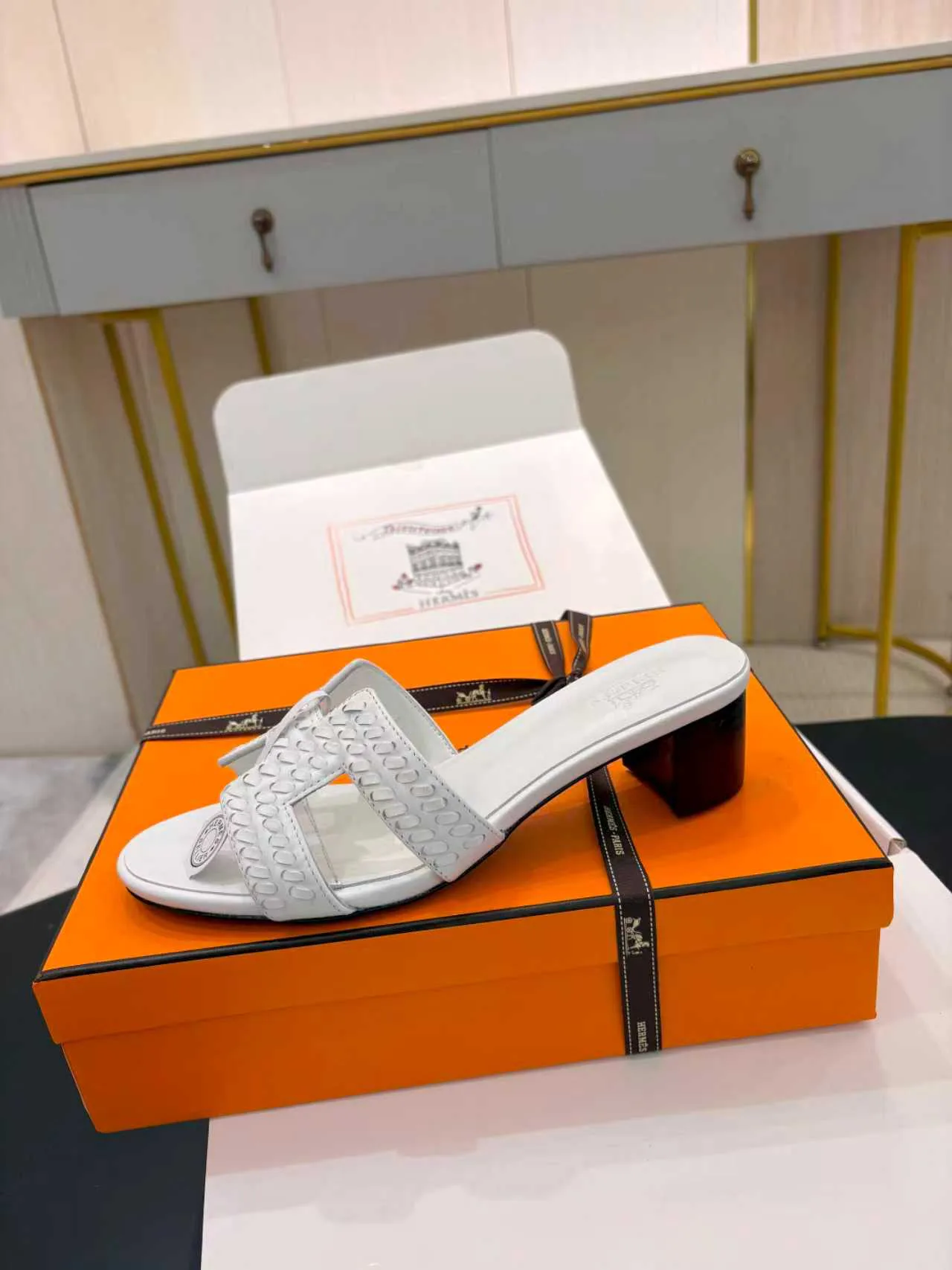 Босоножки Женские Hermes 463687