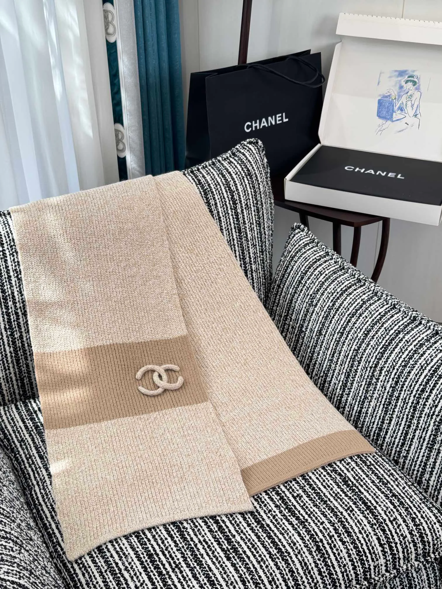 Шарфы Chanel 17992829