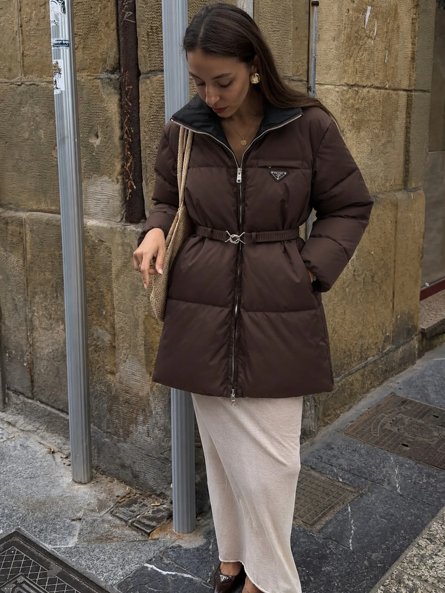 Куртки И Пуховики Женские Prada 19402936