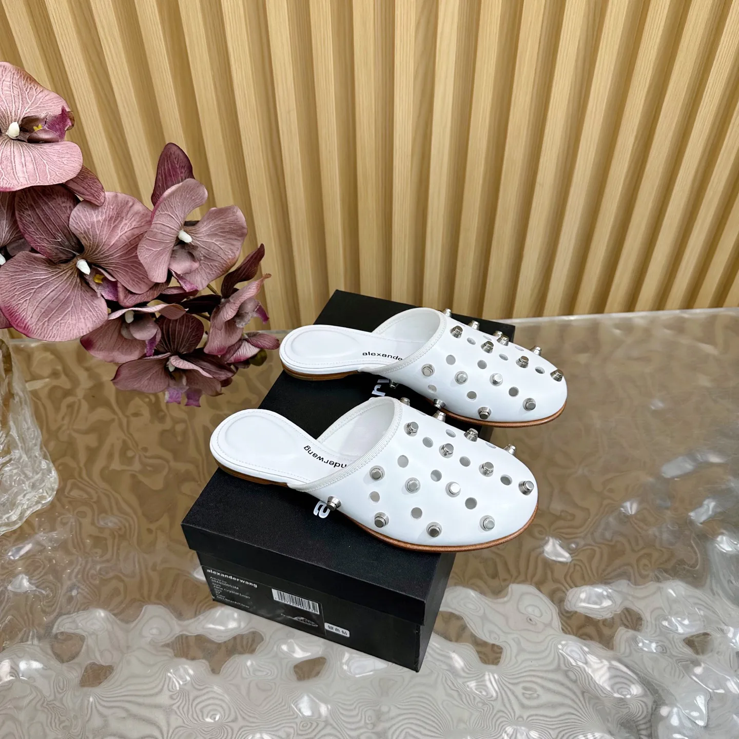 Шлепанцы Женские Alexander Wang 31102