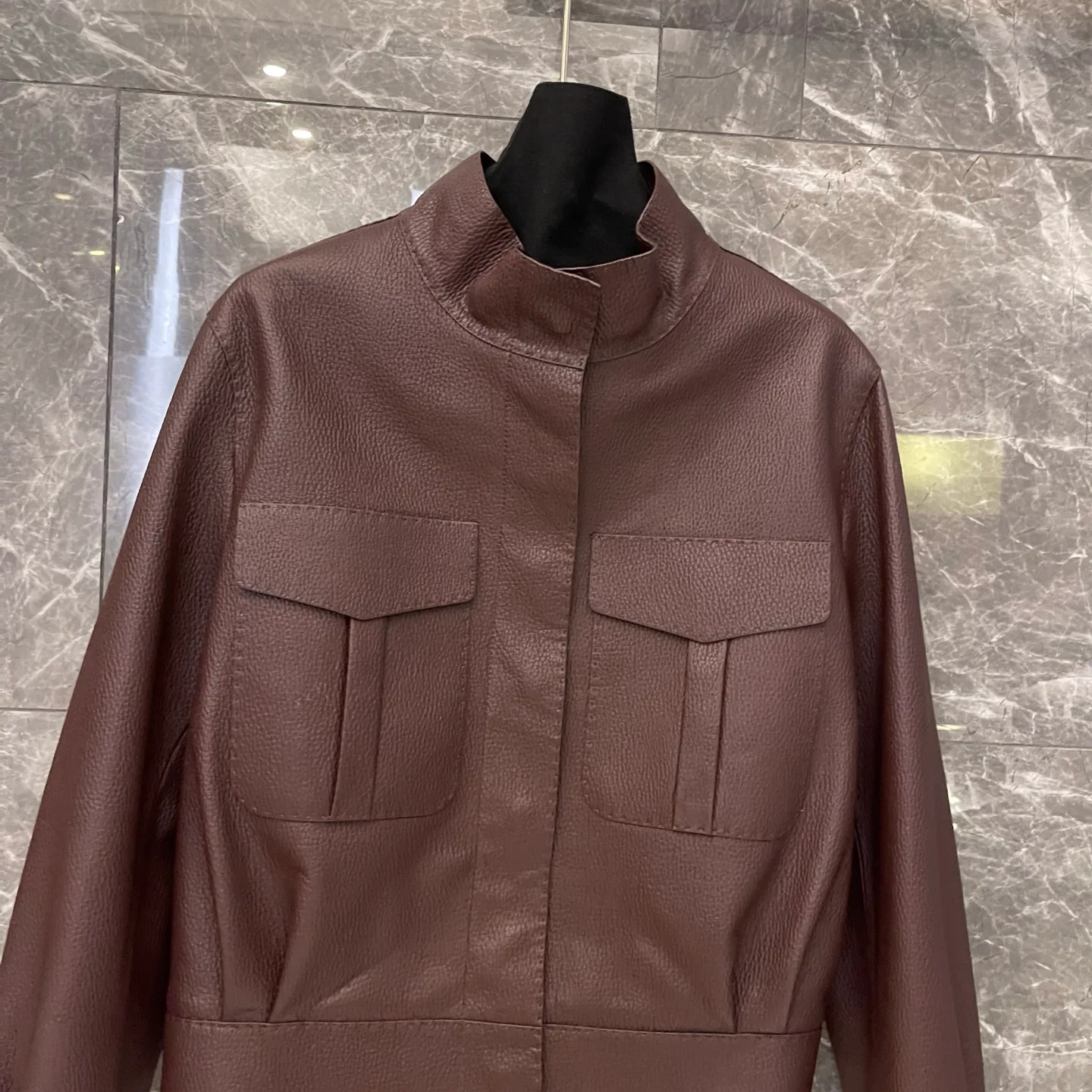 Кожаные Куртки И Дублёнки Женские Hermes 1805910