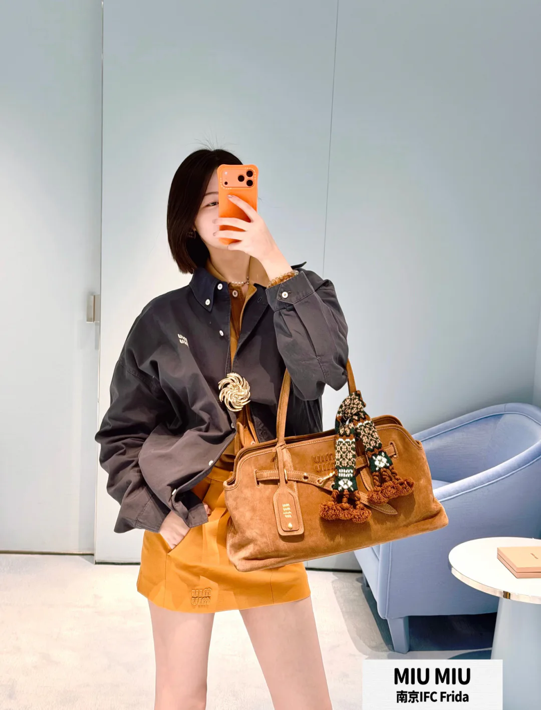 Куртки И Пуховики Женские Miu Miu 5607890