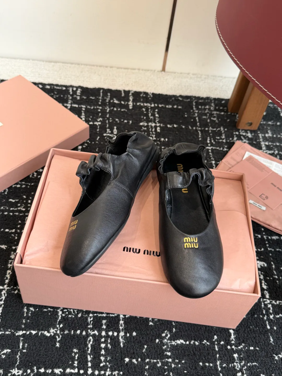 Балетки Женские Miu Miu 13370936