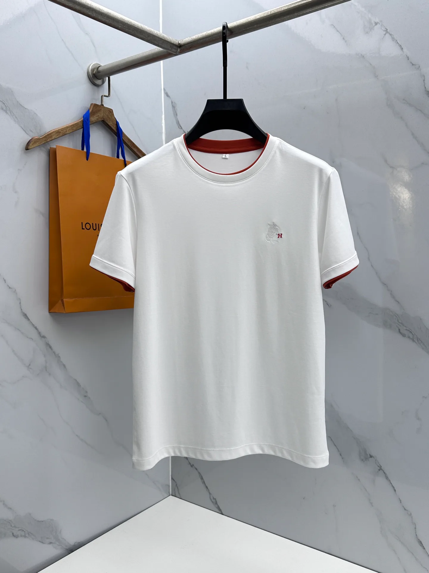 Футболки Мужские Hermes 12789833