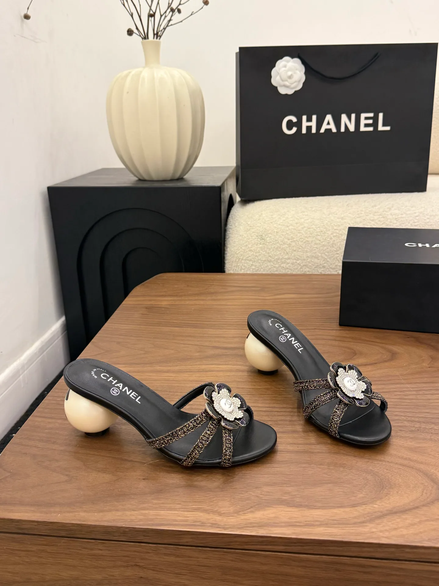 Босоножки Женские Chanel 13444925