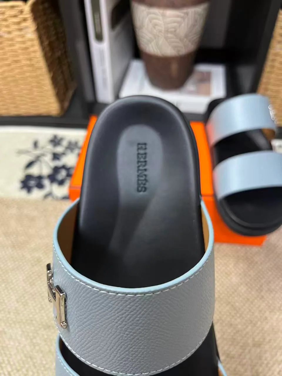 Шлепанцы Женские Hermes 991639