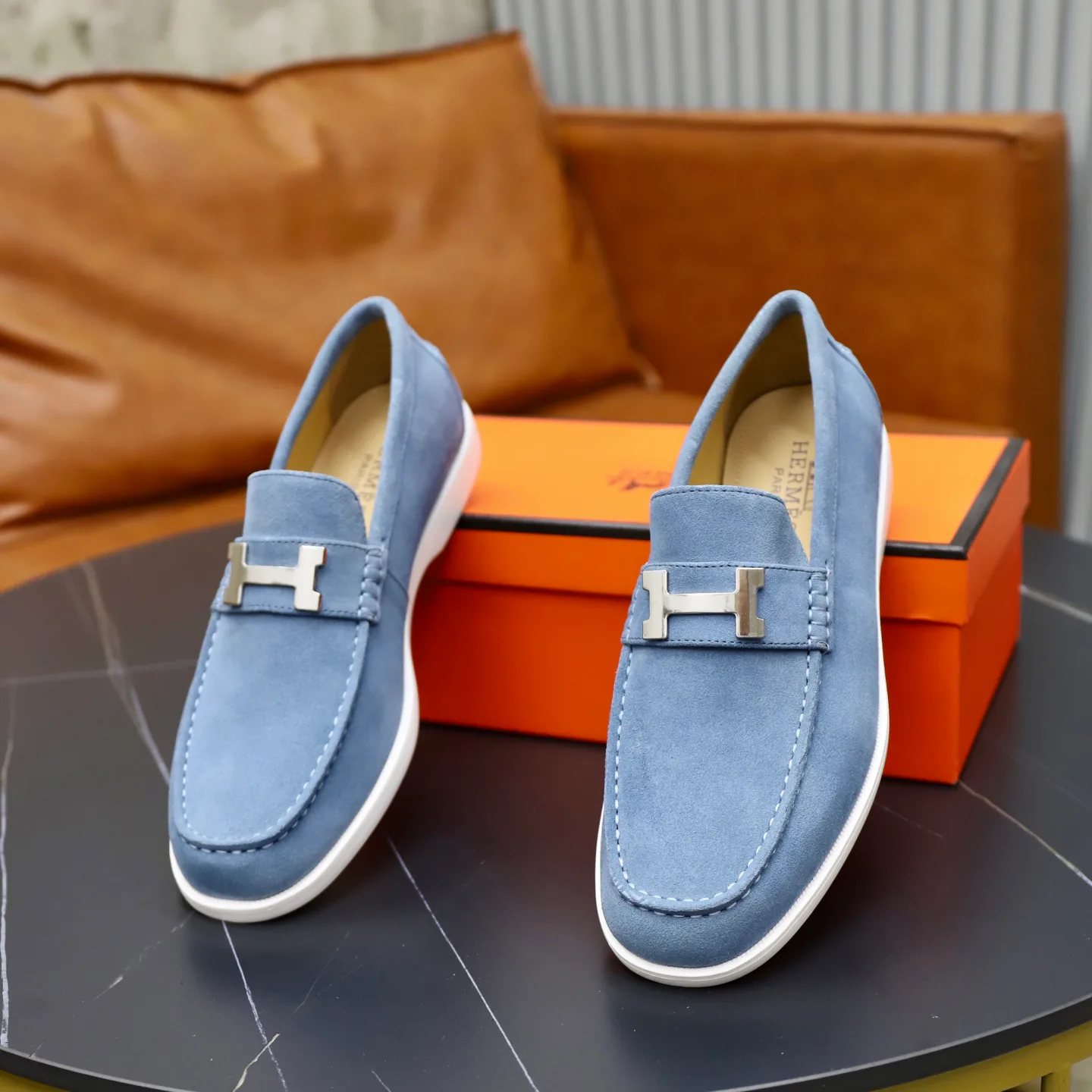 Лоферы И Туфли Мужские Hermes 18103091