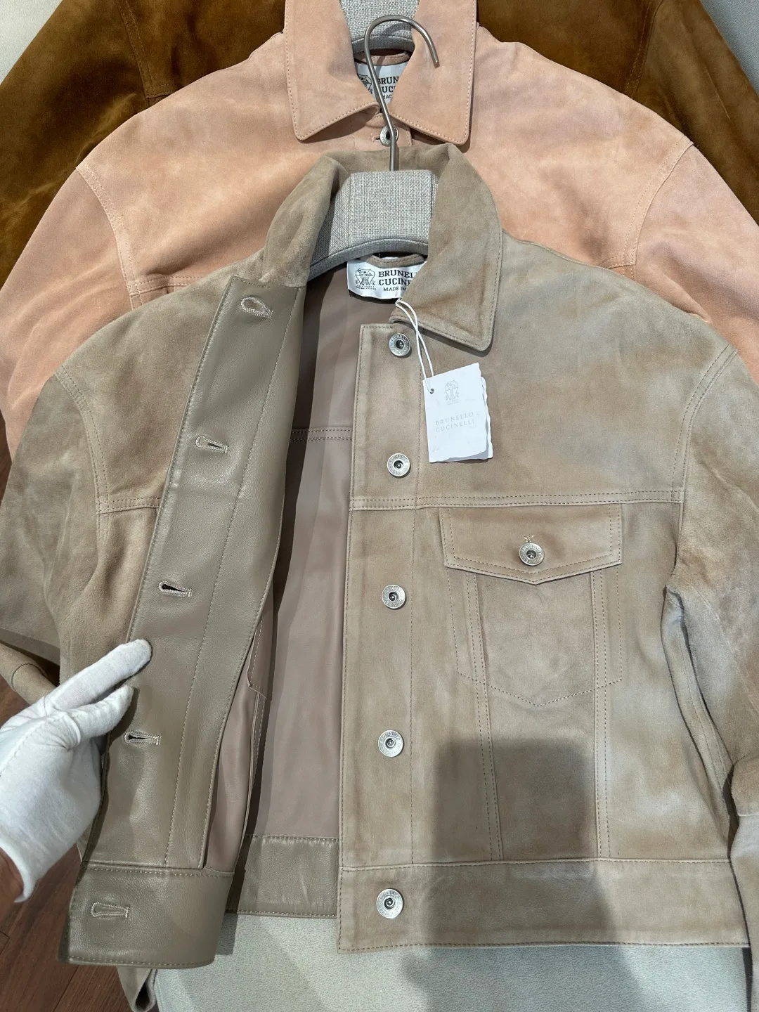 Кожаные Куртки И Дублёнки Женские Brunello Cucinelli 19045946