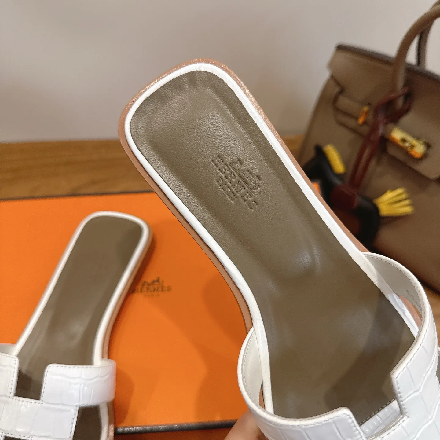 Шлепанцы Женские Hermes 1223556