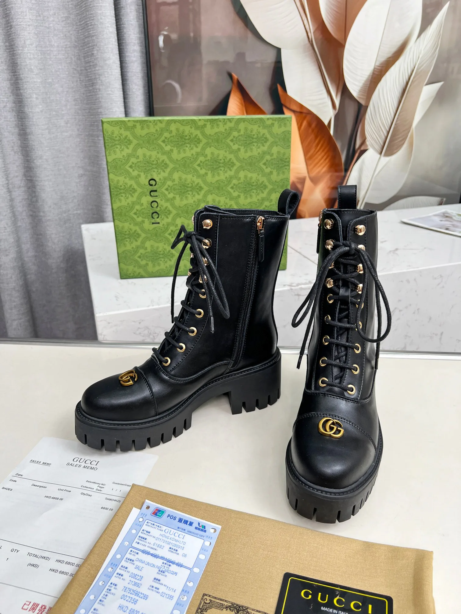 Ботинки Женские Gucci 5350838