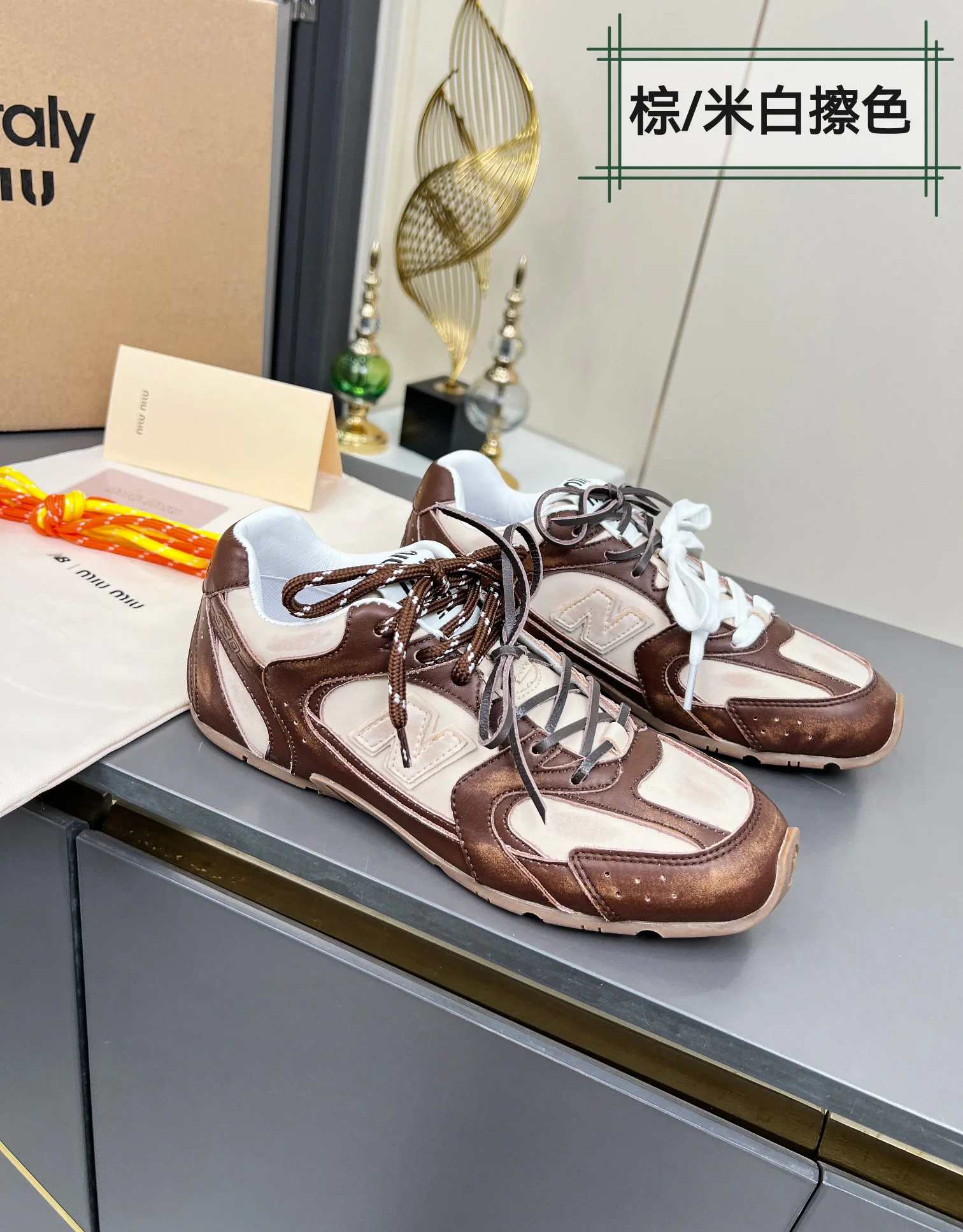 Кроссовки Женские Miu Miu 6449877