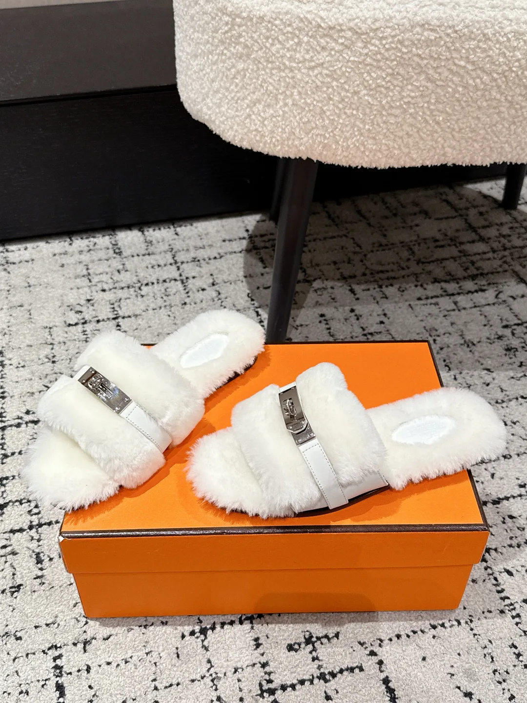 Тапочки Женские Hermes 188457