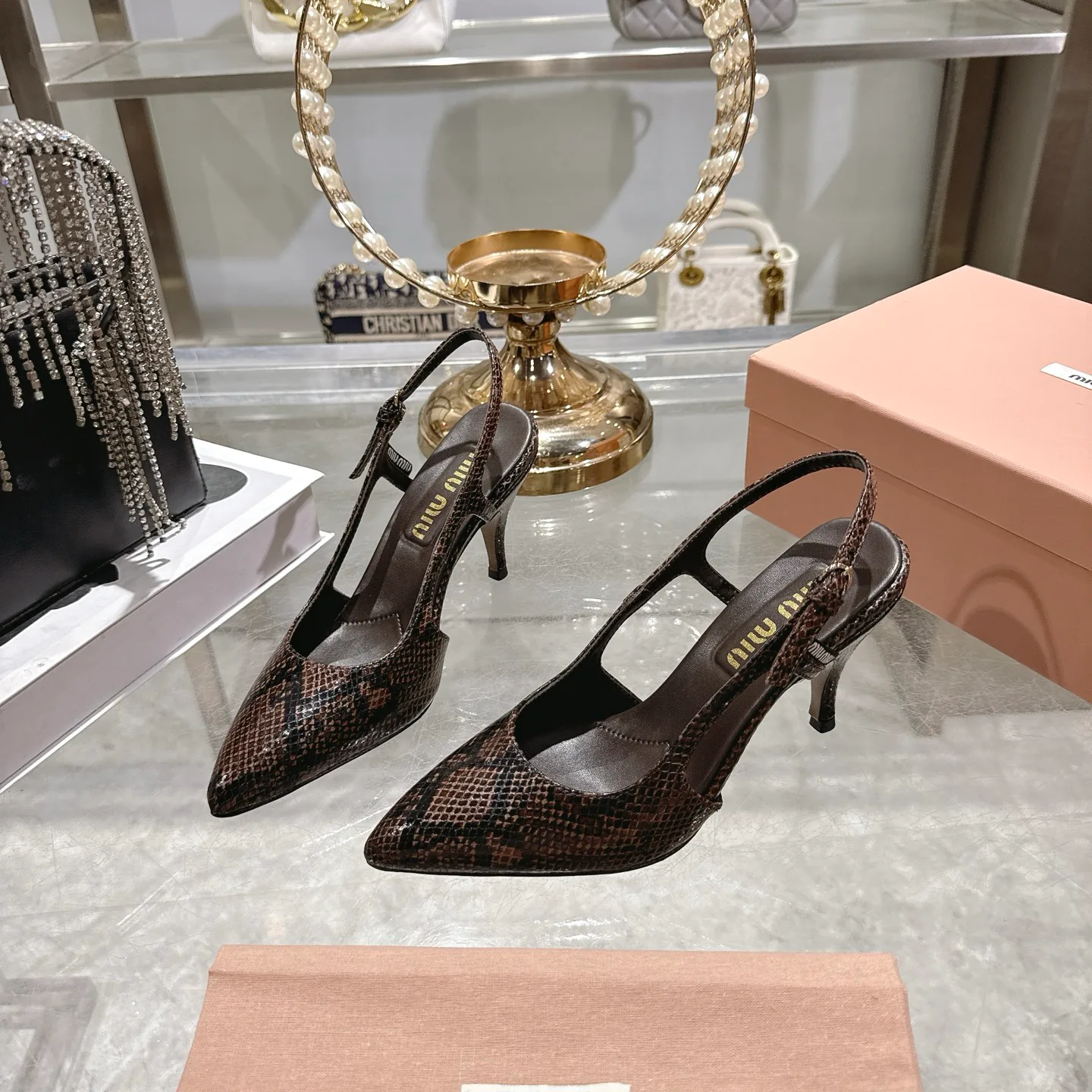 Босоножки Женские Miu Miu 11677162