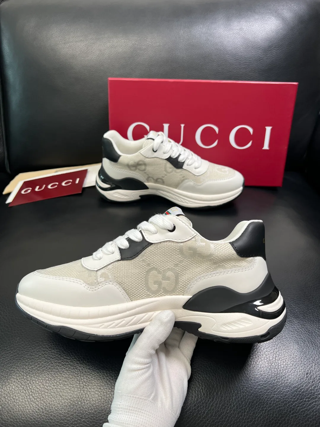 Кроссовки Мужские Gucci 982809