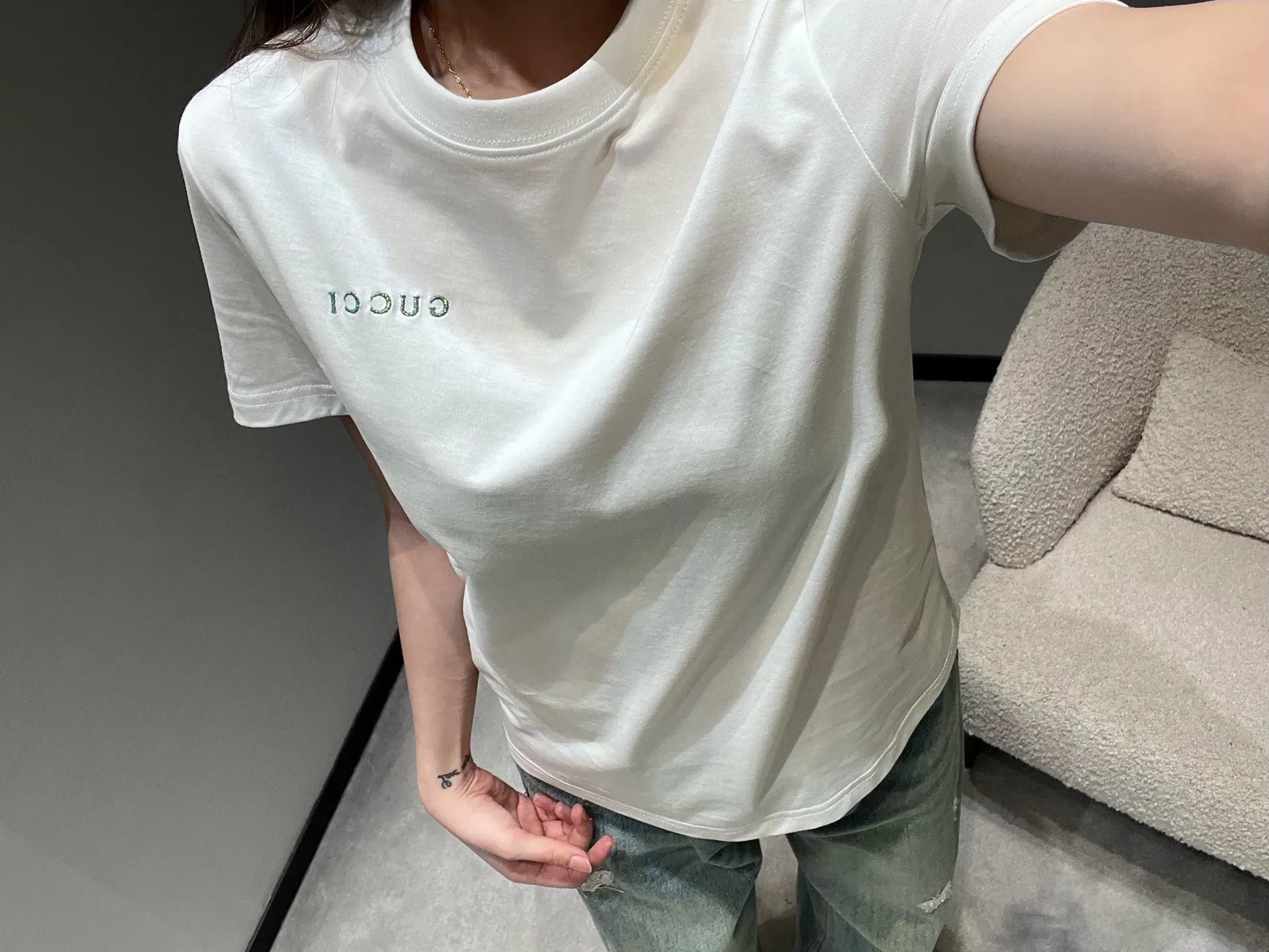 Футболки Женские Gucci 3997595