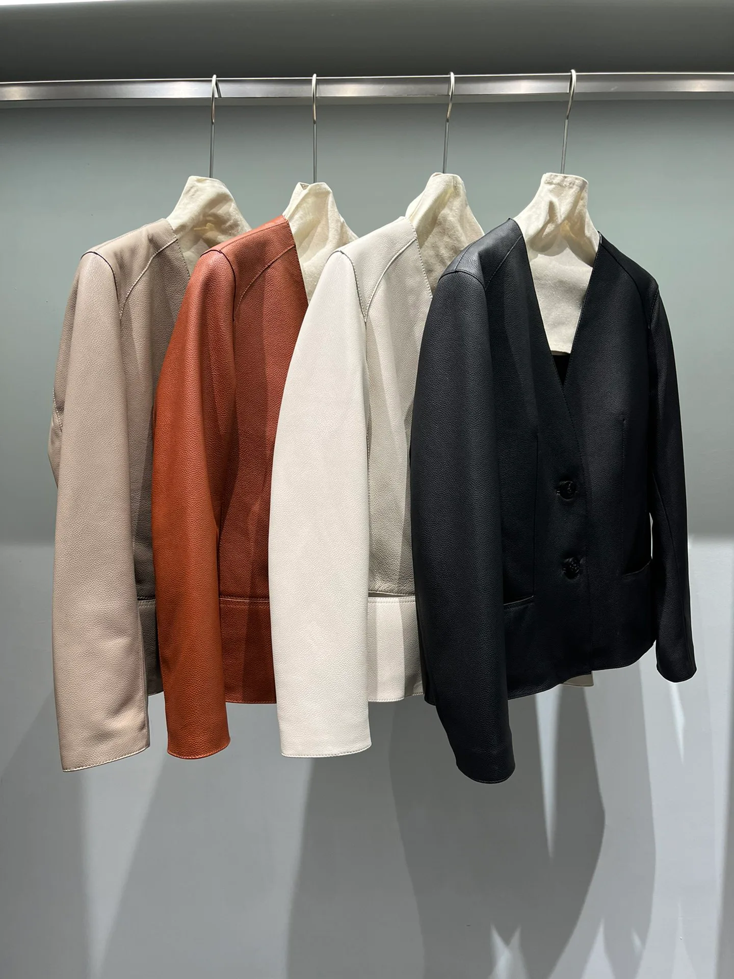 Кожаные Куртки И Дублёнки Женские Hermes 10037666