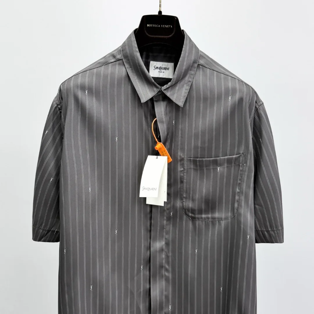 Рубашки Мужские Saint Laurent 3424025