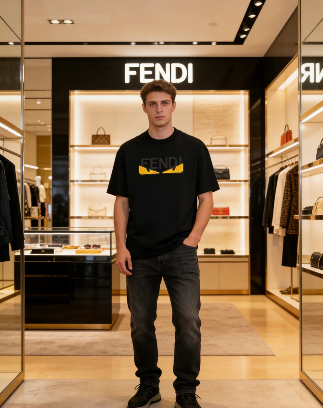 Футболки Мужские Fendi 13442028