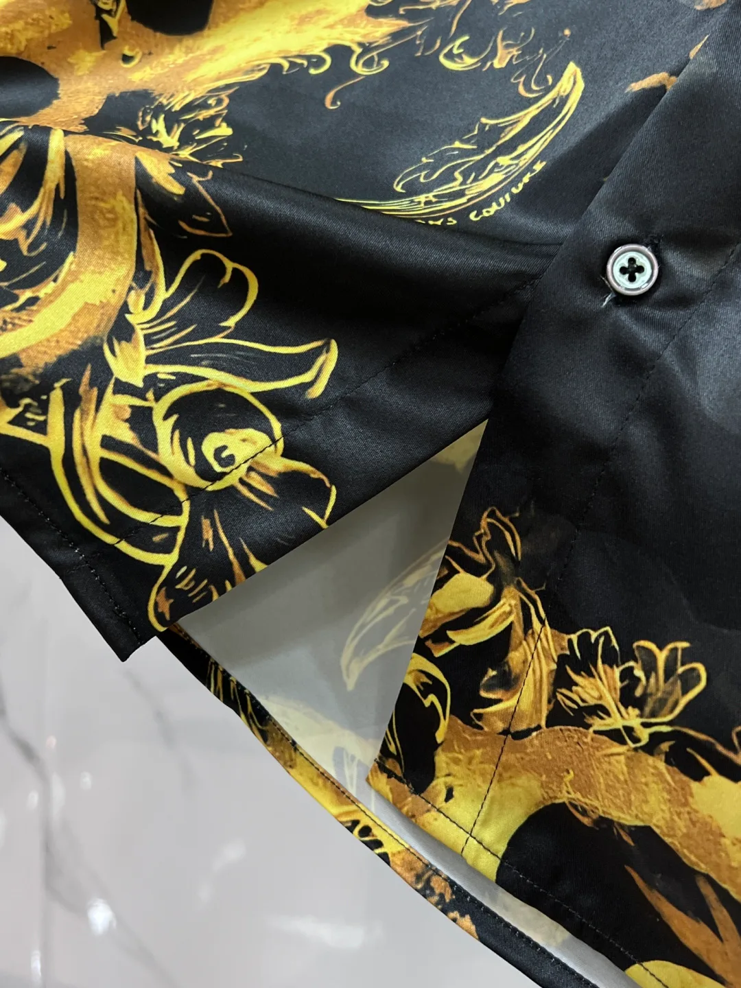 Рубашки Мужские Versace 18706478