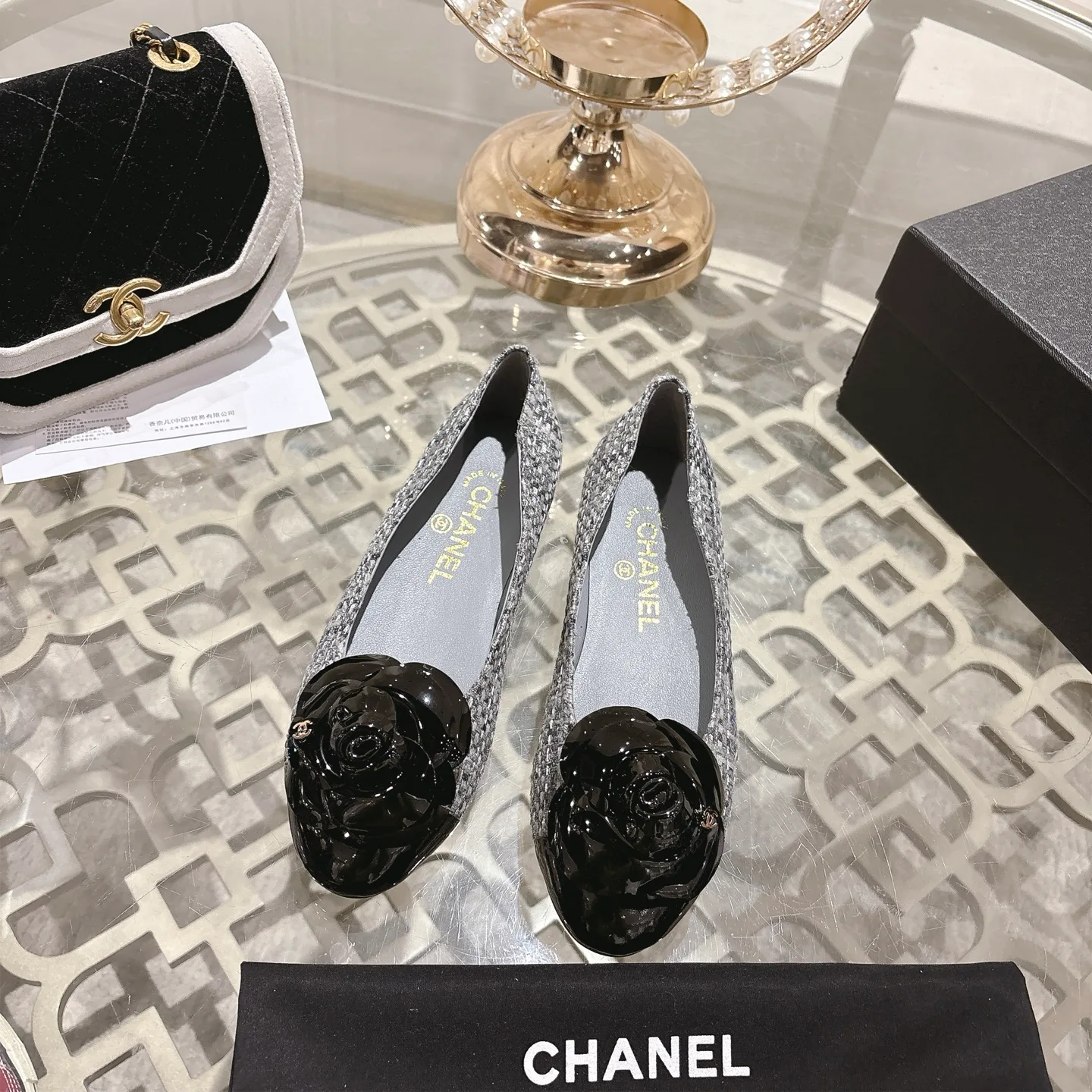 Балетки Женские Chanel 1893805