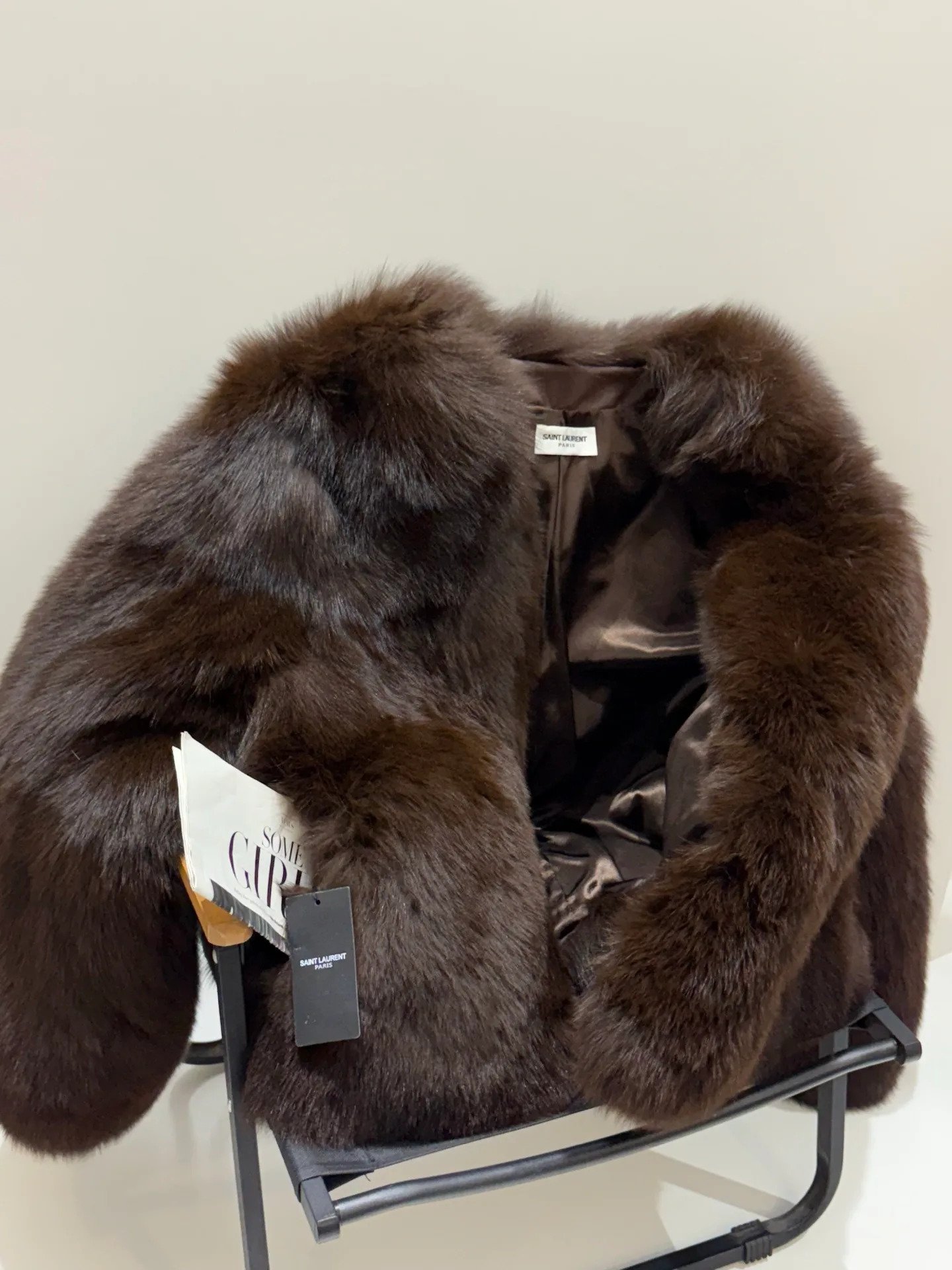 Шубы Женские Saint Laurent 70178