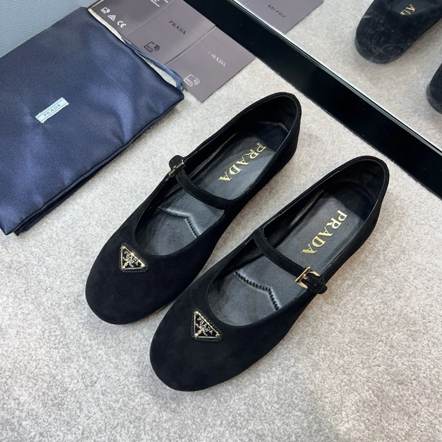 Балетки Женские Prada 11420068
