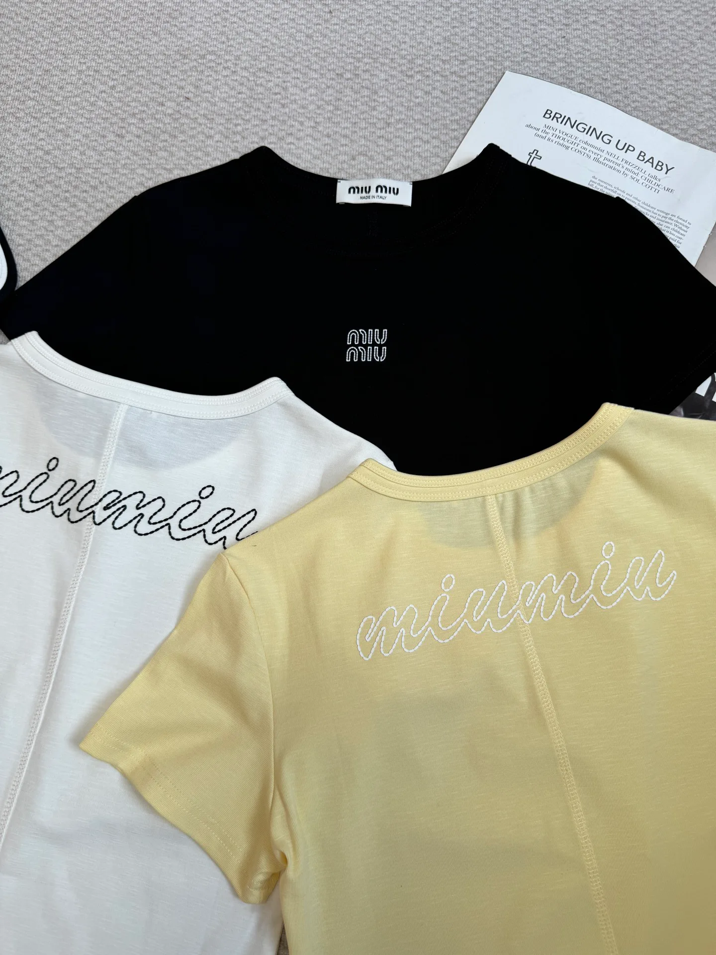 Футболки Женские Miu Miu 12592749