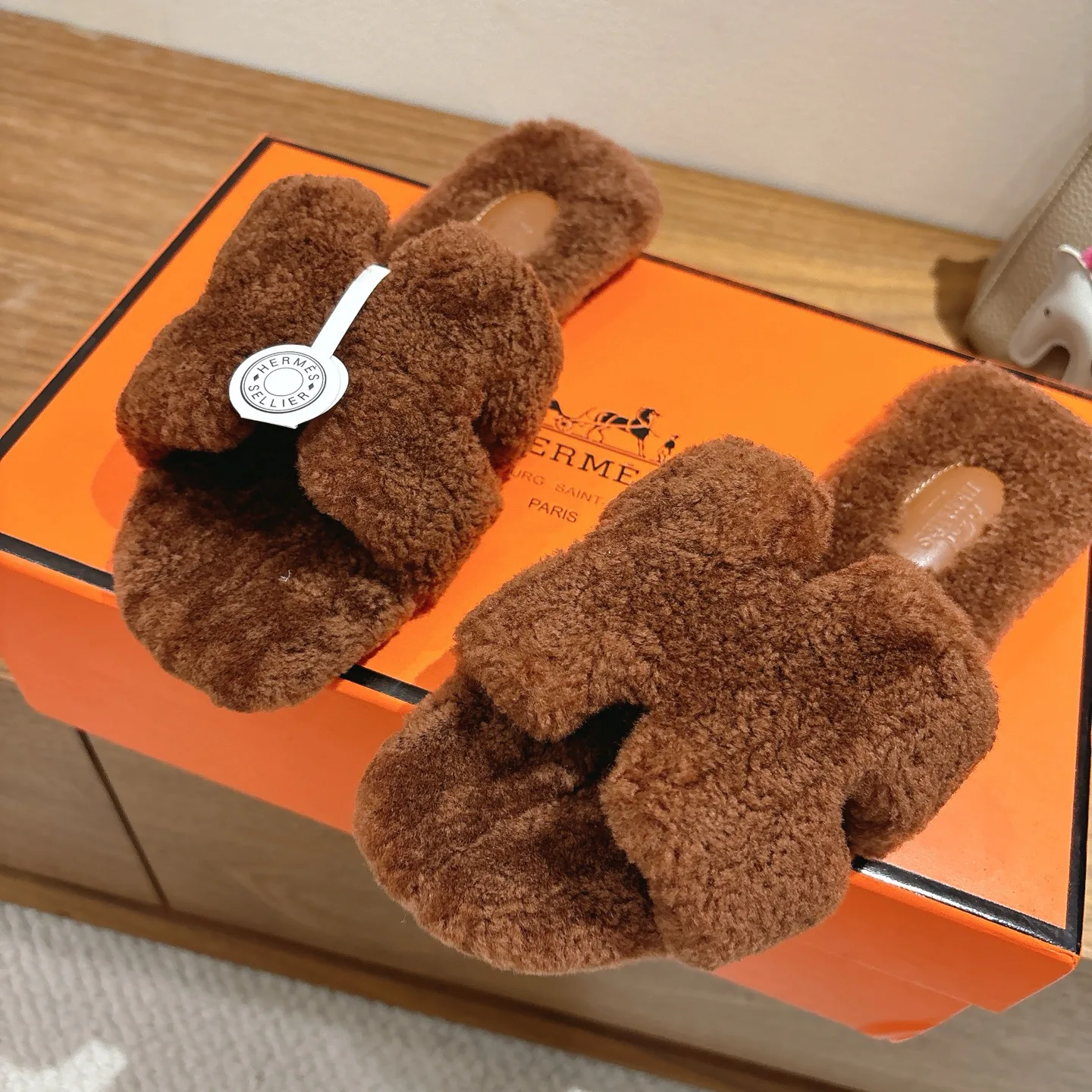 Тапочки Женские Hermes 4500896