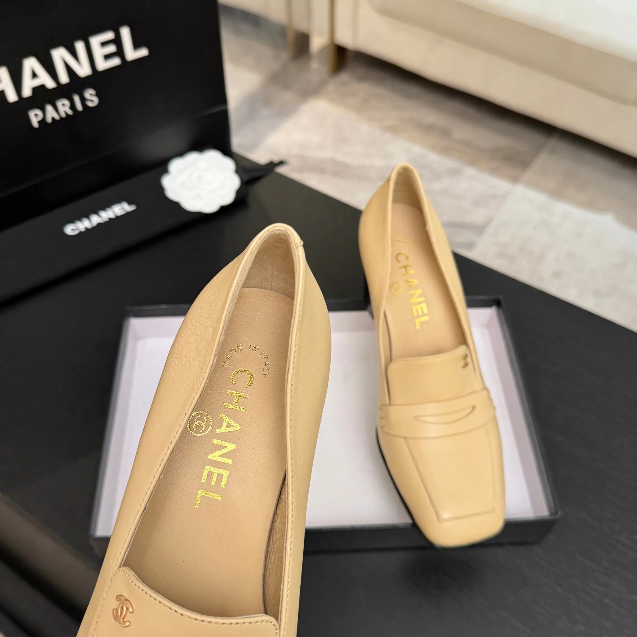 Лоферы И Мокасины Женские Chanel 18063093