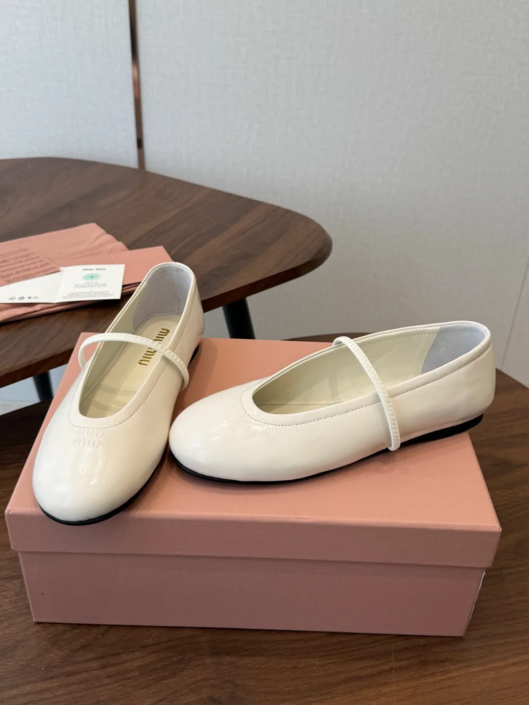 Балетки Женские Miu Miu 17535452