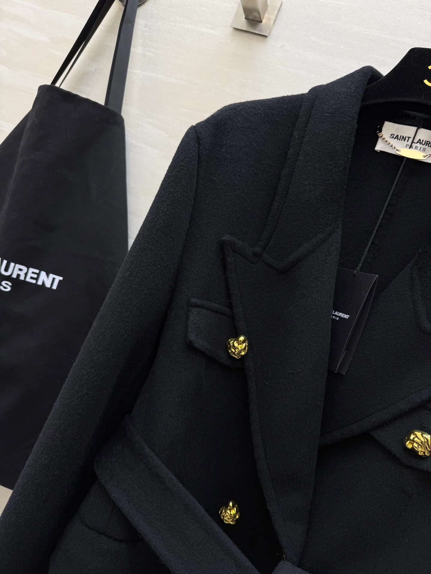 Пальто И Тренчи Мужские Saint Laurent 773901