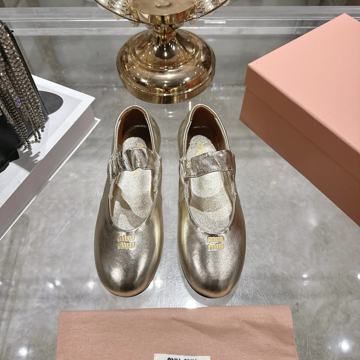 Балетки Женские Miu Miu 1881260