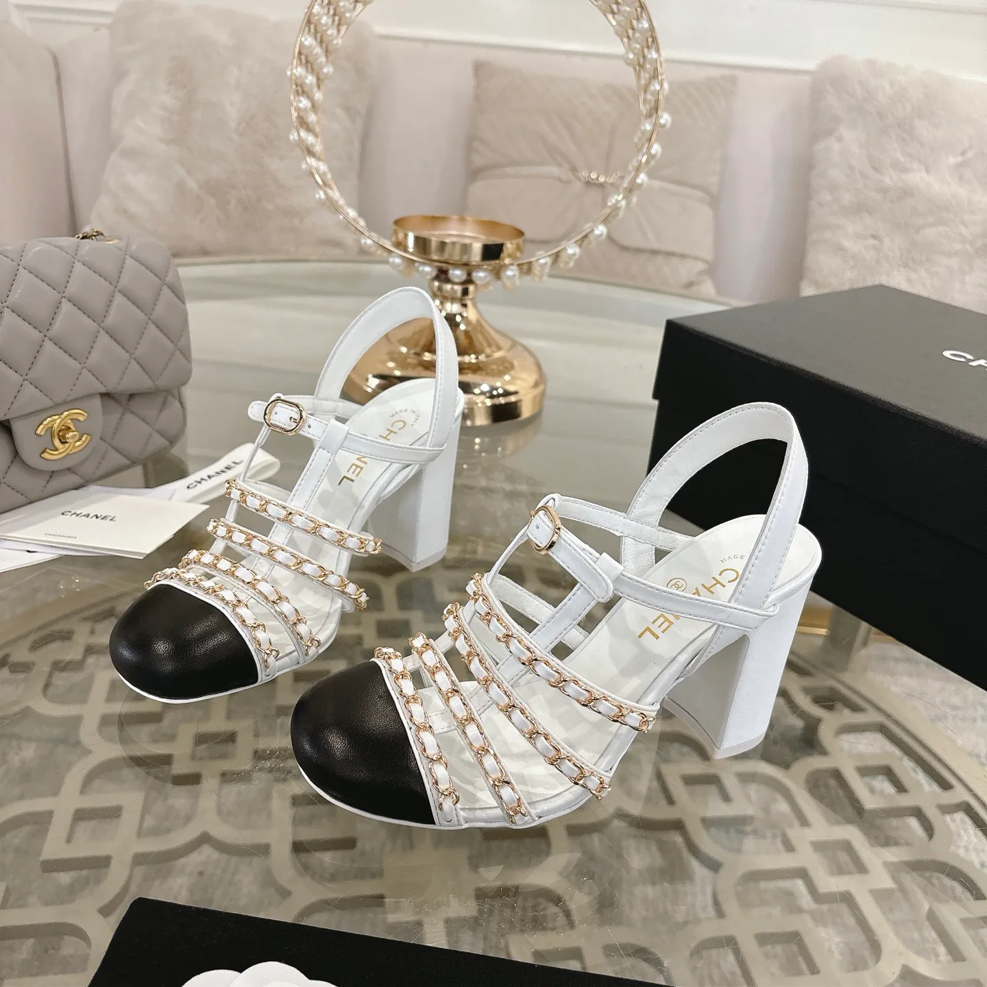 Сандалии Женские Chanel 1529126
