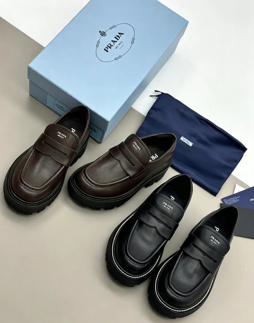 Лоферы И Мокасины Женские Prada 18223993