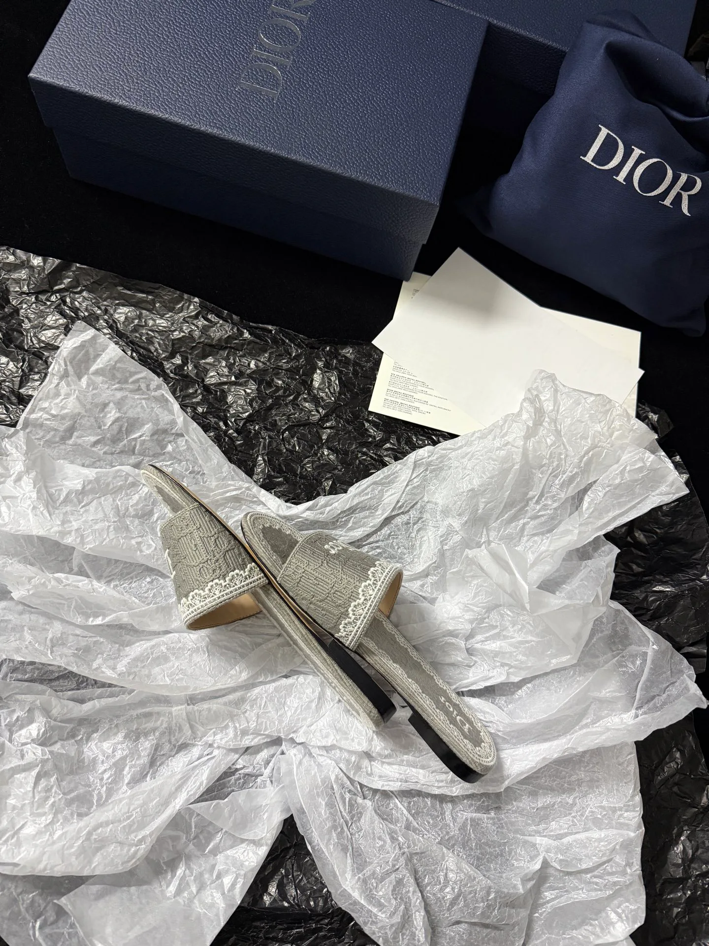 Шлепанцы Женские Christian Dior 578423