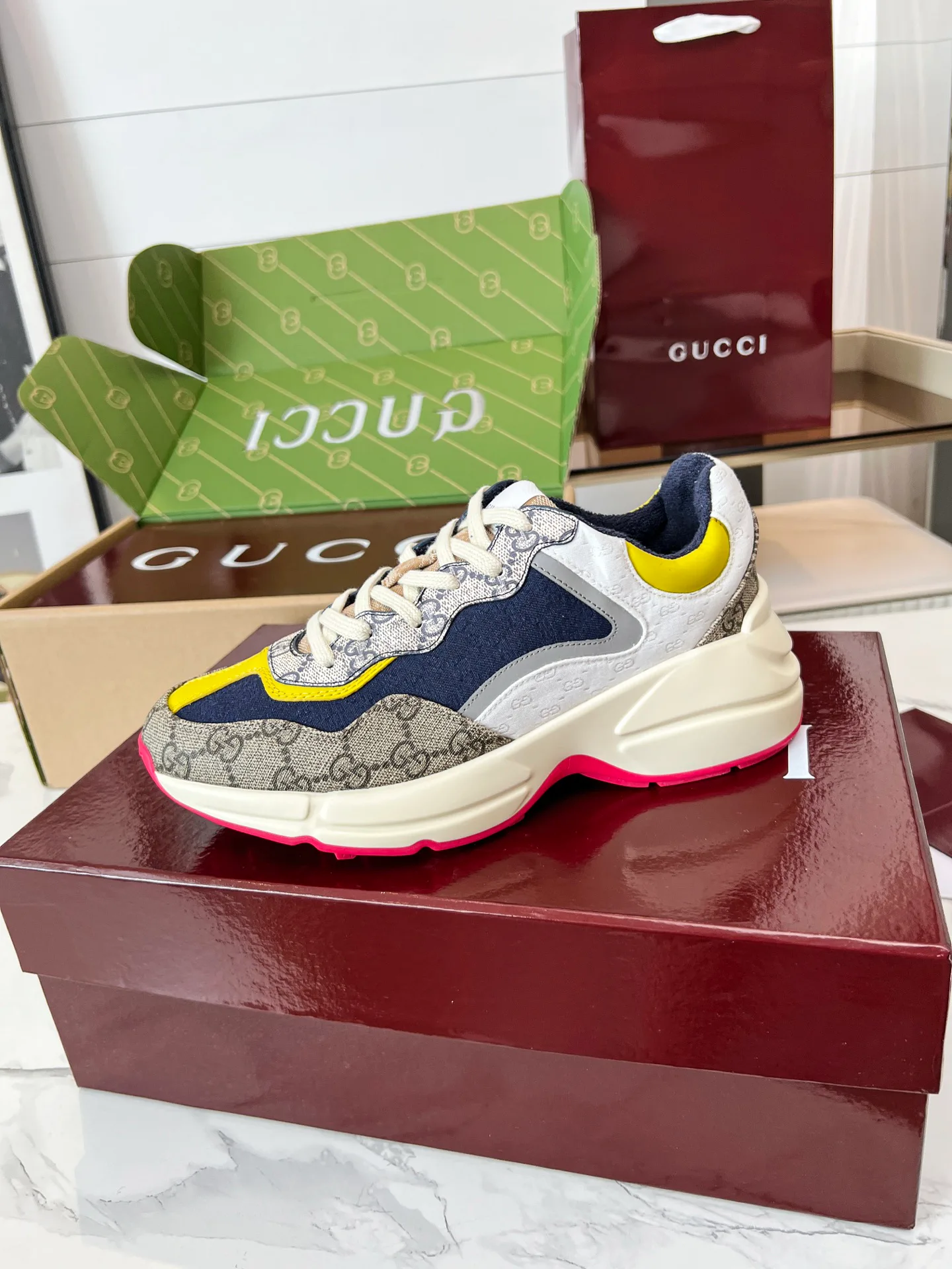 Кроссовки Женские Gucci 87795