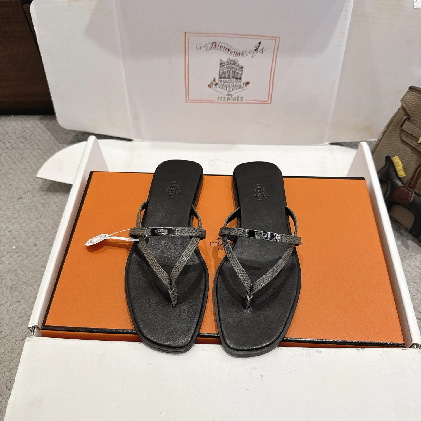 Шлепанцы Женские Hermes 17625094