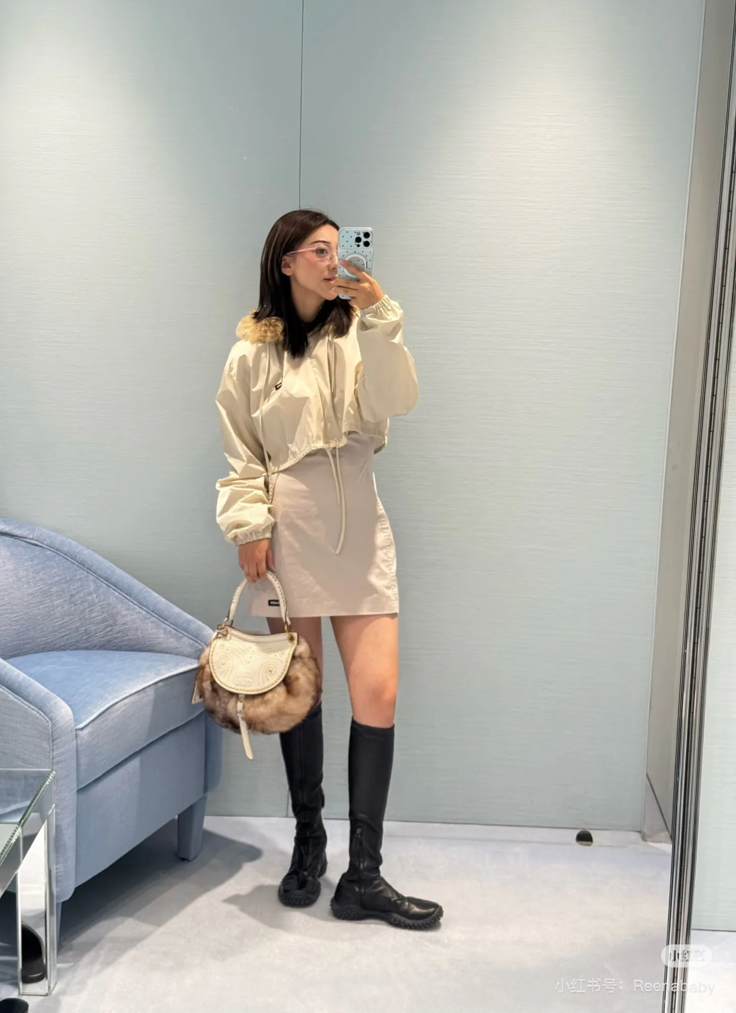 Куртки И Пуховики Женские Miu Miu 18108321