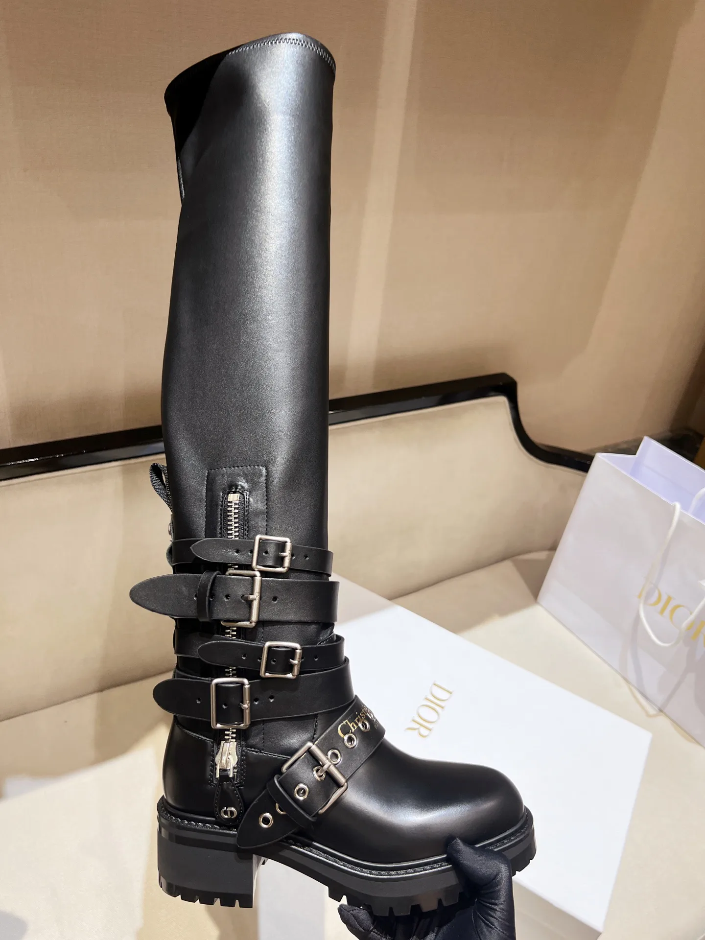 Сапоги Женские Christian Dior 18020365