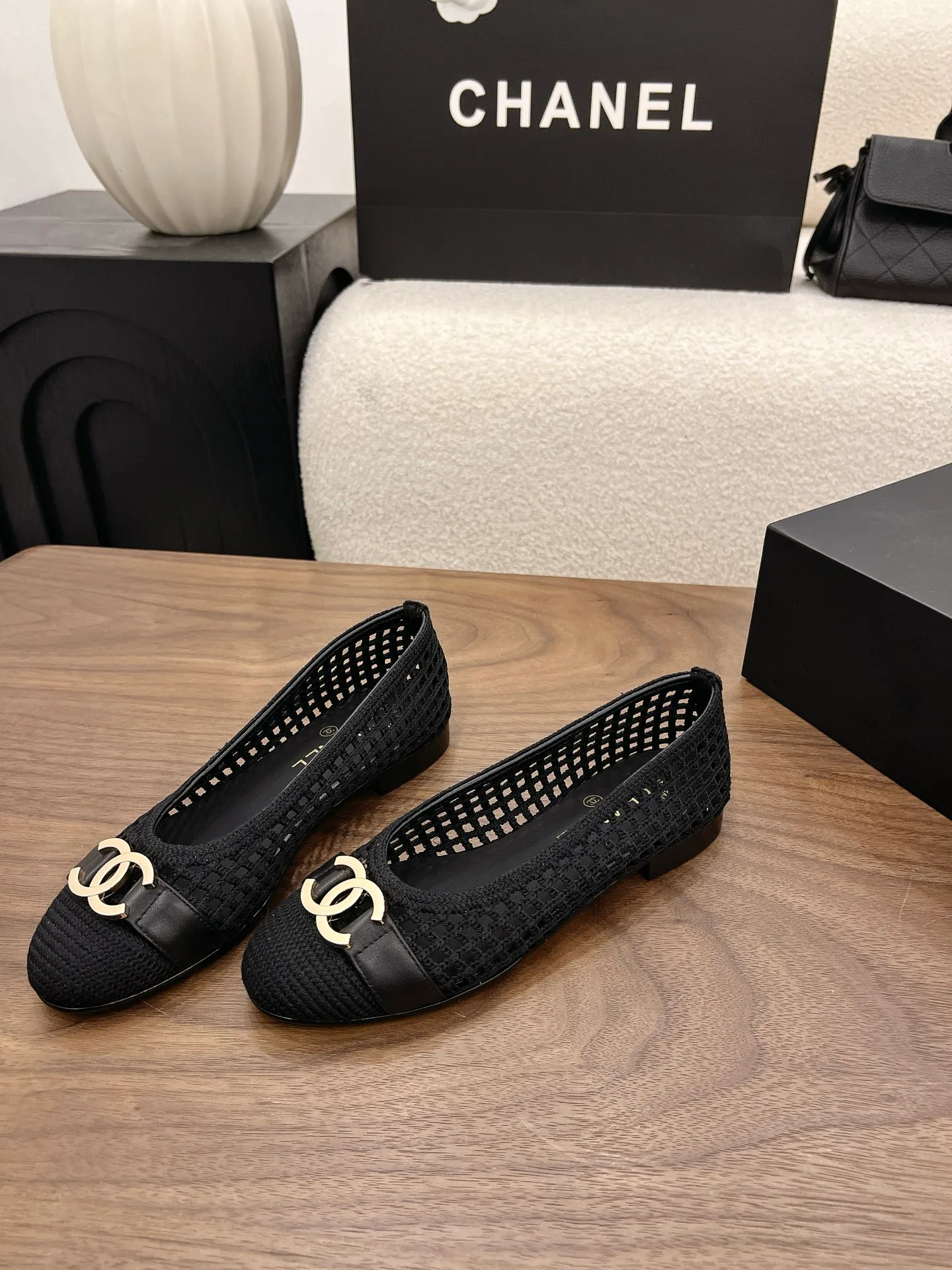 Балетки Женские Chanel 17342668