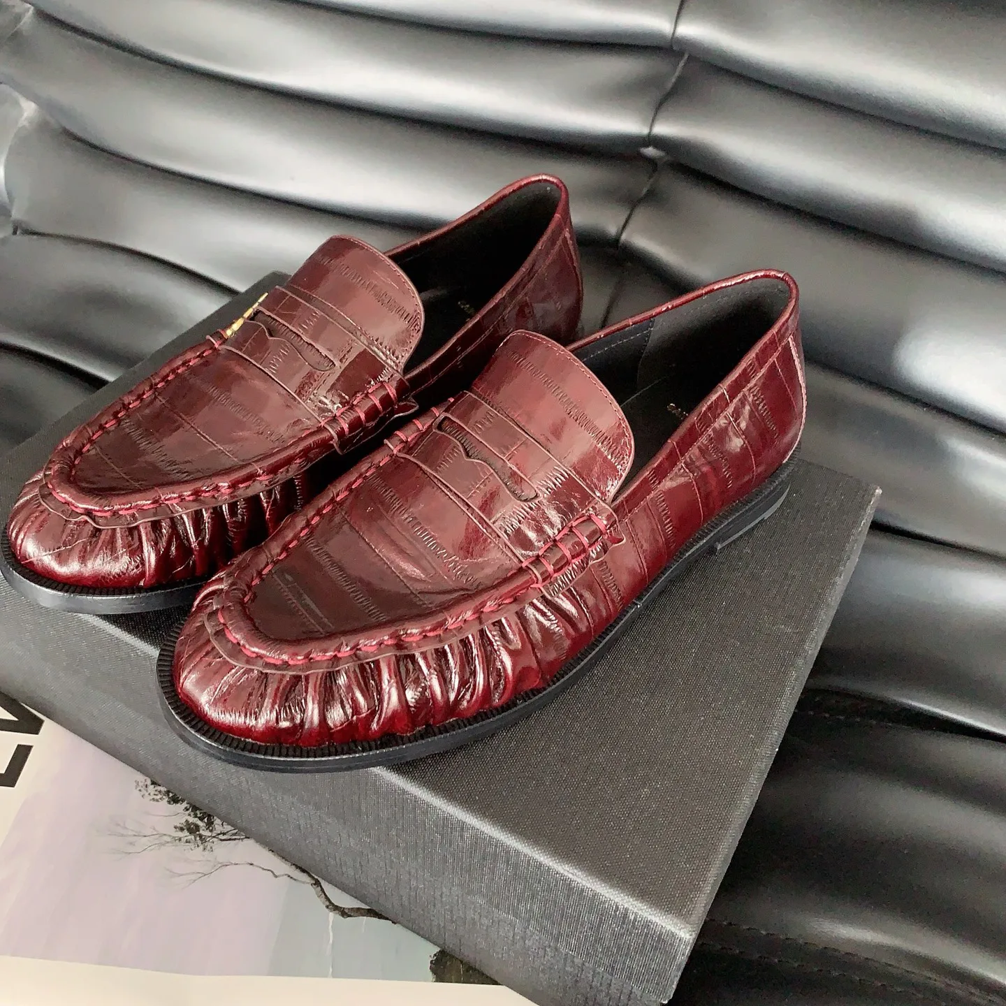 Лоферы И Мокасины Женские Saint Laurent 809063