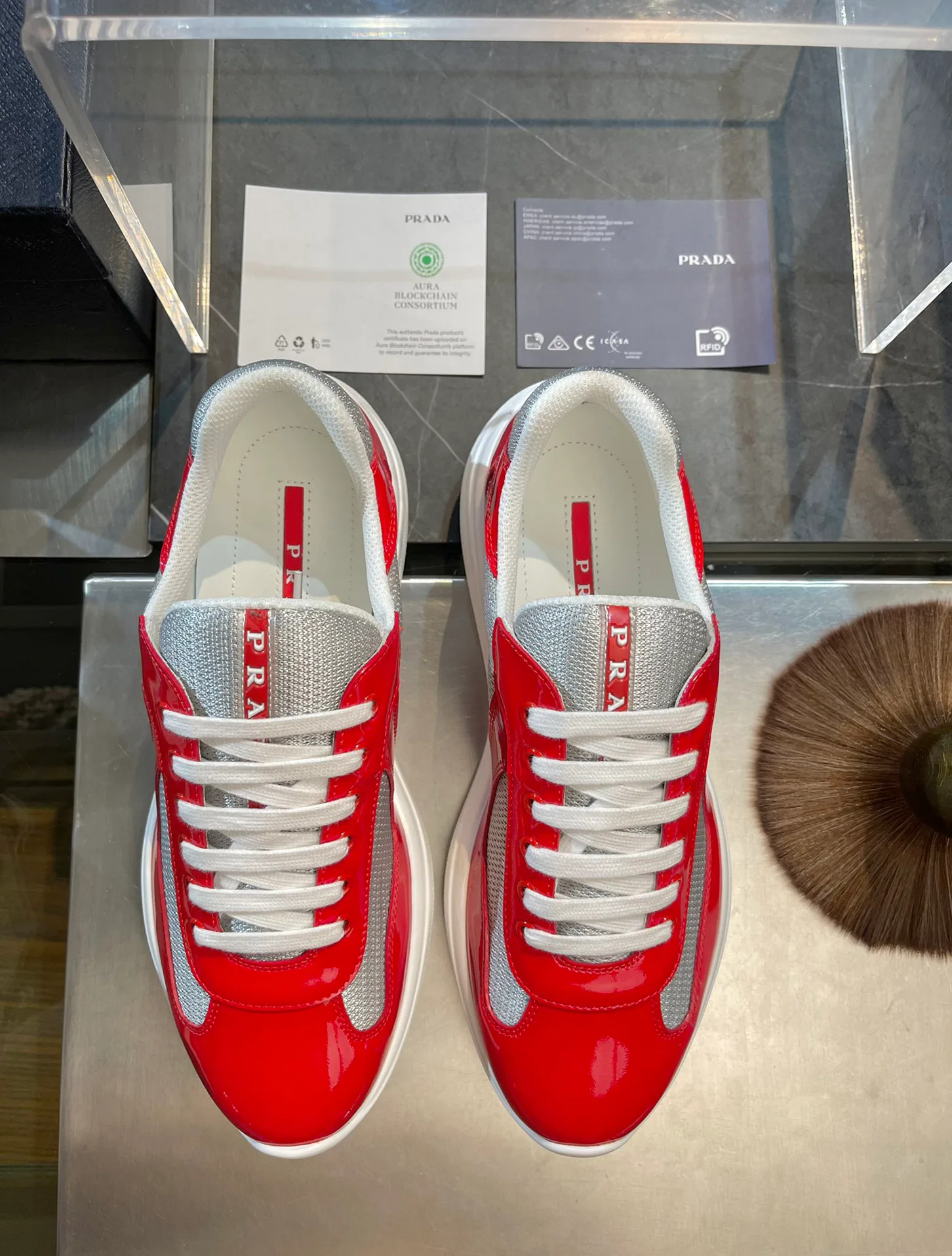 Кроссовки Женские Prada 161050