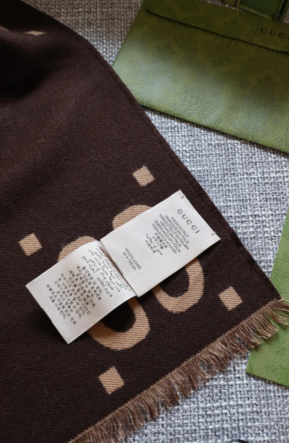 Шарфы Gucci 9632594