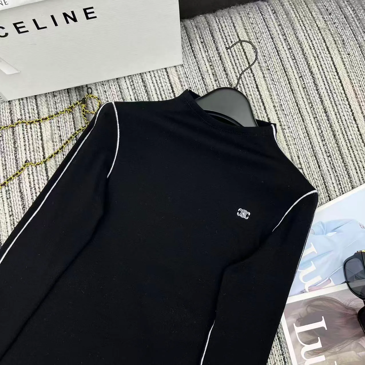 Лонгсливы Женские Celine 436742